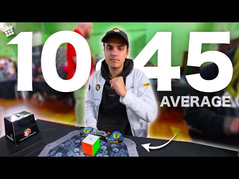 10.45s RUBIKS CUBE AVERAGE PB! | Brilliant Ballarat 2025