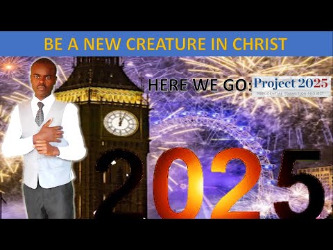 New Man and New Heaven and Earth, You Can Be a New Creature In Jesus Christ..