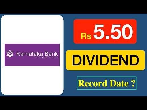 KARNATAKA BANK Dividend 2024