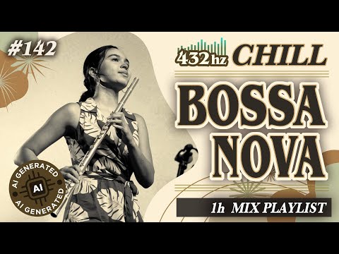 Chill Bossa Nova Music🌴 | Calming BGM of 432hz Serenity for Focus and Soothing🌟 #142