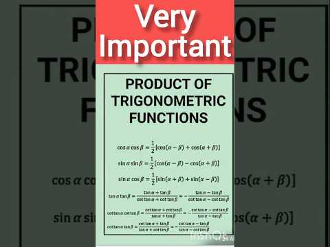 #maths#Producttosumordifferenceformula #trignometricidentities #prof.asif.mehmood