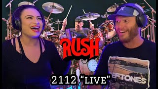 RUSH - 2112 "LIVE" (Reaction) We're starting to become addicted to the rush that is RUSH