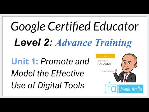 Google Educator Level 2: Unit 1 Training