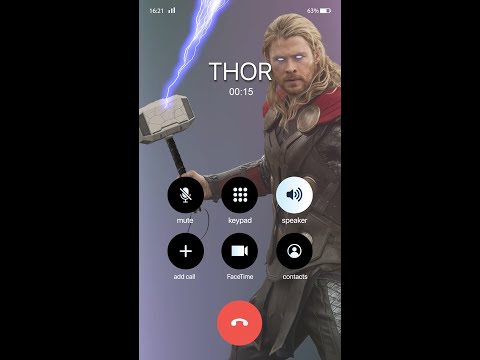 Thor Fake Call - Call Thor Prank | llamada falsa de thor