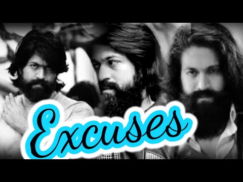 Yash X Excuses Ap Dhillon|Gurinder Gill| Full Screen Status |4k status |#kgfchaper2