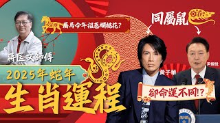 蔣匡文師傅2025年蛇年生肖運程 | 黃子華、尹錫悅同是屬鼠卻命運不同！？ | 屬蛇犯太歲可以做xx化解衰運 | 屬馬今年招惹爛桃花？