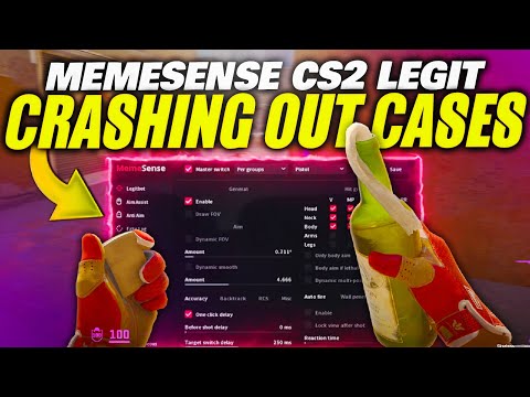 Crashing Out On Cases.. INJECTED With MEMESENSE (Prime CS2 Cheating)