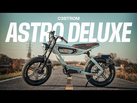 C3STROM Astro Deluxe Review // The Motorcycle E-Bike is Back!