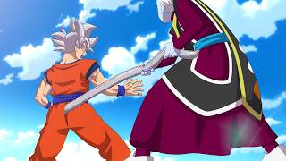 Whis pulls Goku's tail and fuses Ultra Instinct with Super Saiyan 4 - Dragon Ball Super