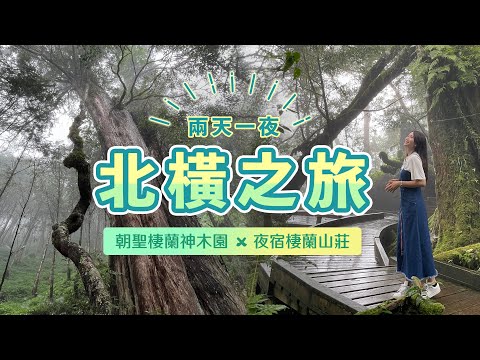 【台灣旅遊】北橫仙境，力麗馬告生態園區二日遊｜夜宿棲蘭山莊、朝聖棲蘭神木園區