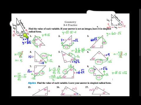 geo 8 4 practice walk through