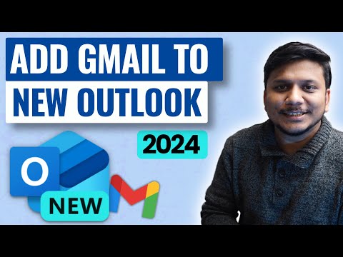 How to Add Gmail to New Outlook 2024 | Configure Gmail in Microsoft Outlook