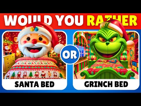 Would You Rather ? Build Your Dream Christmas House 🏠🎅❄️