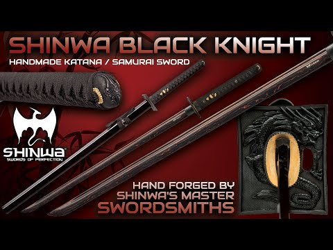 BUDK: Beautiful and Formidable Shinwa Black Knight Katana!