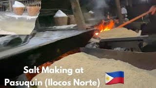 How the salt made in the Philippines. Salt making factory