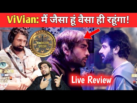 Bigg Boss 18 EP-92 Review | Nomination Task | ViVian Dsena: मैं जैसा हूं वैसा ही रहूंगा।