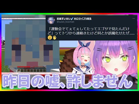 あくたんともトワ様ともてぇてぇな罪な女、すいちゃん【ホロライブ/星街すいせい・湊あくあ・常闇トワ/切り抜き】