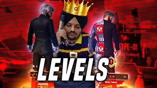 Levels - 🥺 Sidhu Moosewala 👑 | @AceVish21 | Lobby Video By Daku Gaming