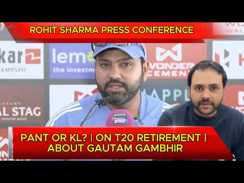 ROHIT SHARMA PRESS CONFERENCE TODAY AHEAD OF INDIA vs SRILANKA 1st ODI | PANT OR KL? | VIRAT KOHLI