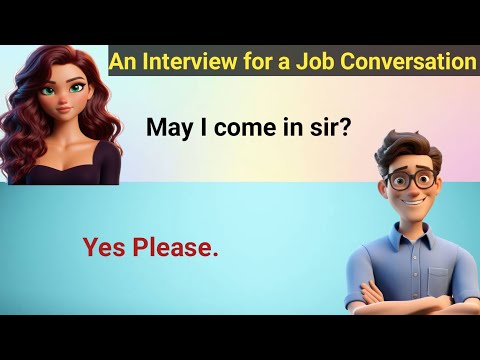 An Interview for a Job Conversation - English Speaking For Beginners