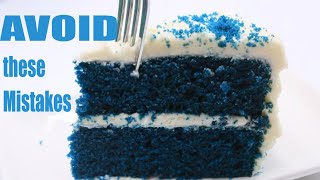 HOW TO MAKE the Perfect BLUE VELVET CAKE like a PRO