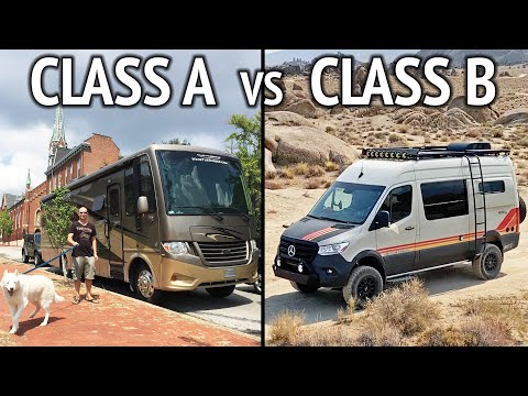 Which is Better: Class A Motorhome or Class B Camper Van