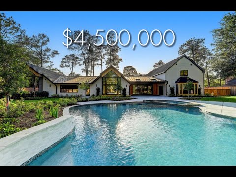 BREATHTAKING $4.5 MILLION DOLLAR MODERN LUXURY HOUSE TOUR HOUSTON TEXAS | TEXAS REAL ESTATE