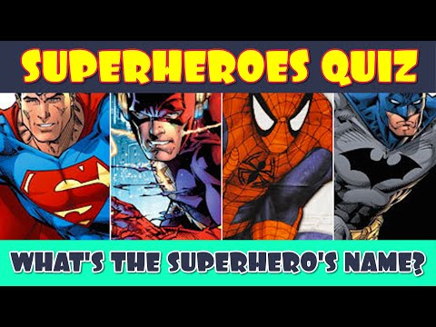 Can You Guess the Superheroes by their Real Names?