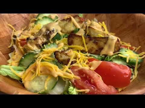 A Easy Fajitas Chicken Salad