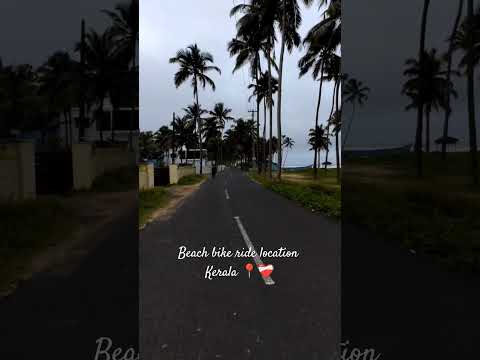 beach bike ride location Kerala ❤️‍🩹🔥 #kerala #bigdawg