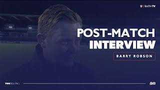 INTERVIEW | Barry Robson Post-Ayr United | 04/01/25