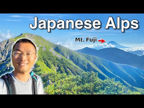 Climbing Japanese Alps "Real Princess Mononoke" 〜聖岳〜 Japan Vlog | easy Japanese home cooking recipe