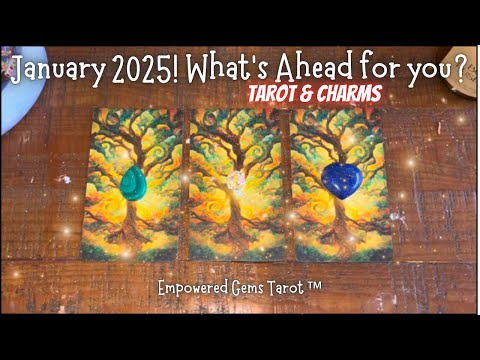 January 2025! What’s ahead for you? Pick-a-card tarot reading & charms ⭐️💘✨