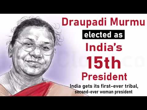 Draupadi murmu  beccame New  predsident of  India on 25th July 2022