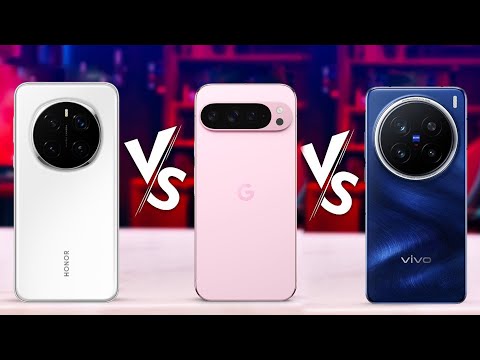 Honor Magic 7 Pro vs Vivo X200 Pro vs Google Pixel 9 Pro