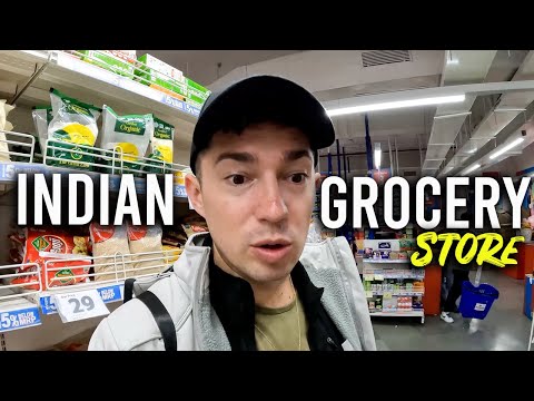 My First Time inside an Indian Grocery Store 🇮🇳