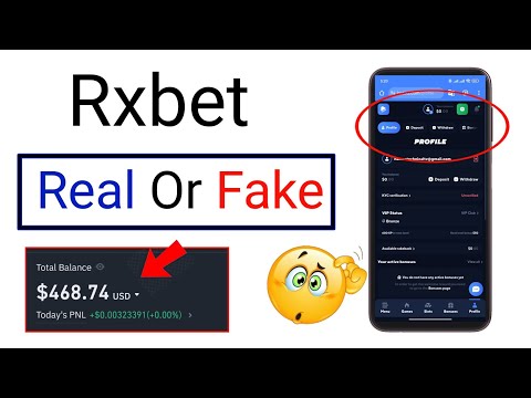 Rxbet Real Or Fake? - Rxbet Game Review - Rxbet Game Withdrawal - Rxbet.org Real Or Fake