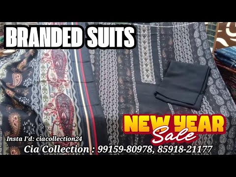 Cia Collection वालो का New Year Special Sale | Branded Suits का धमाका