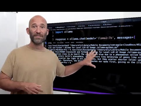 AI and Python - Ollama for Local LLM AI Usage