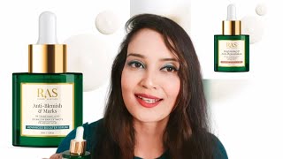 RAS New Launch*Serums* Anti pigmentation and Anti Blemish Serum Review!