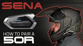 Sena 50R | Phone Pairing | Motorcycle Comms