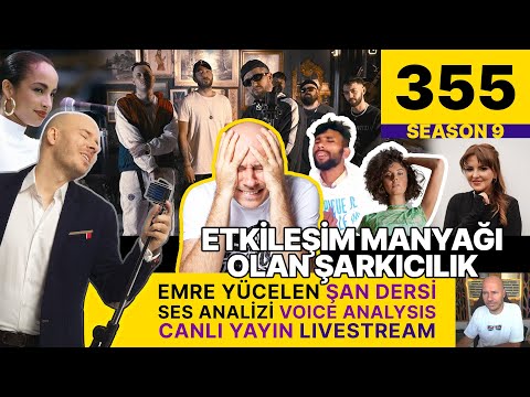 Haftalık Ses Analizi Canlı Yayını (ETKİLEŞİM MANYAĞI OLAN ŞARKICILIK) #355 2024 Eylül 29 #superchat