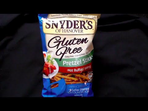 Snyder's Of Hannover Pretzel Sticks Hot Buffalo Wing Style - Gluten Free Reviews