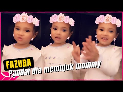 Fazura || bila dah bosan? Fatima Pandai pula pujuk mommy faz.