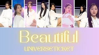 【UNIVERSETICKET】유닛스테이션 -보컬 유닛（ユニットステーション-ボーカルユニット）/Wanna One(워너원)♫Beautiful カナルビ・日本語訳