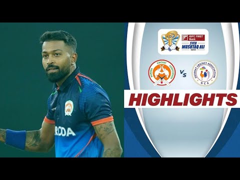 SMAT 2024, Baroda vs Gujarat: Match Highlights