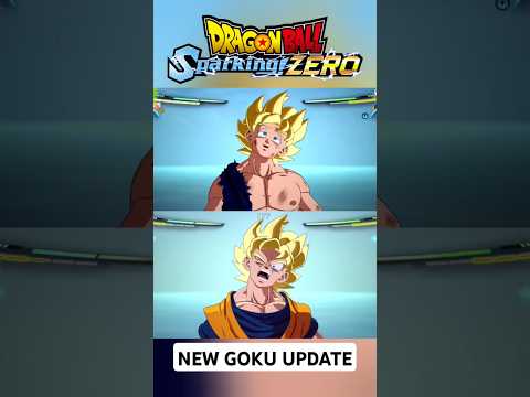 NEW GOKU UPDATE! - Dragon Ball Sparking Zero