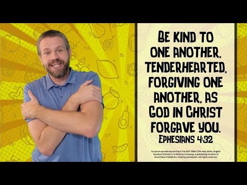 Be Kind to One Another! (Ephesians 4:32) | Memory Verse Song for Kids