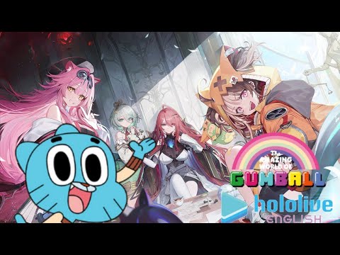 Hololive English Portrayed by The Amazing World of Gumball