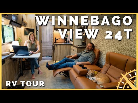 🚐💨 Living in the World's FIRST Winnebago View 24T - Full RV Tour! | Newstate Nomads